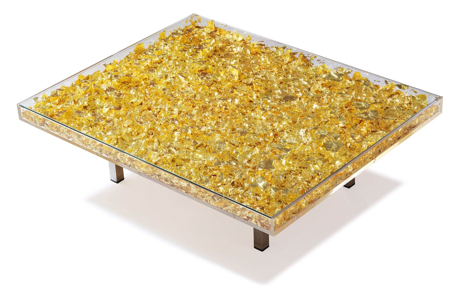 Yves Klein | Table Monogold (1963) | MutualArt