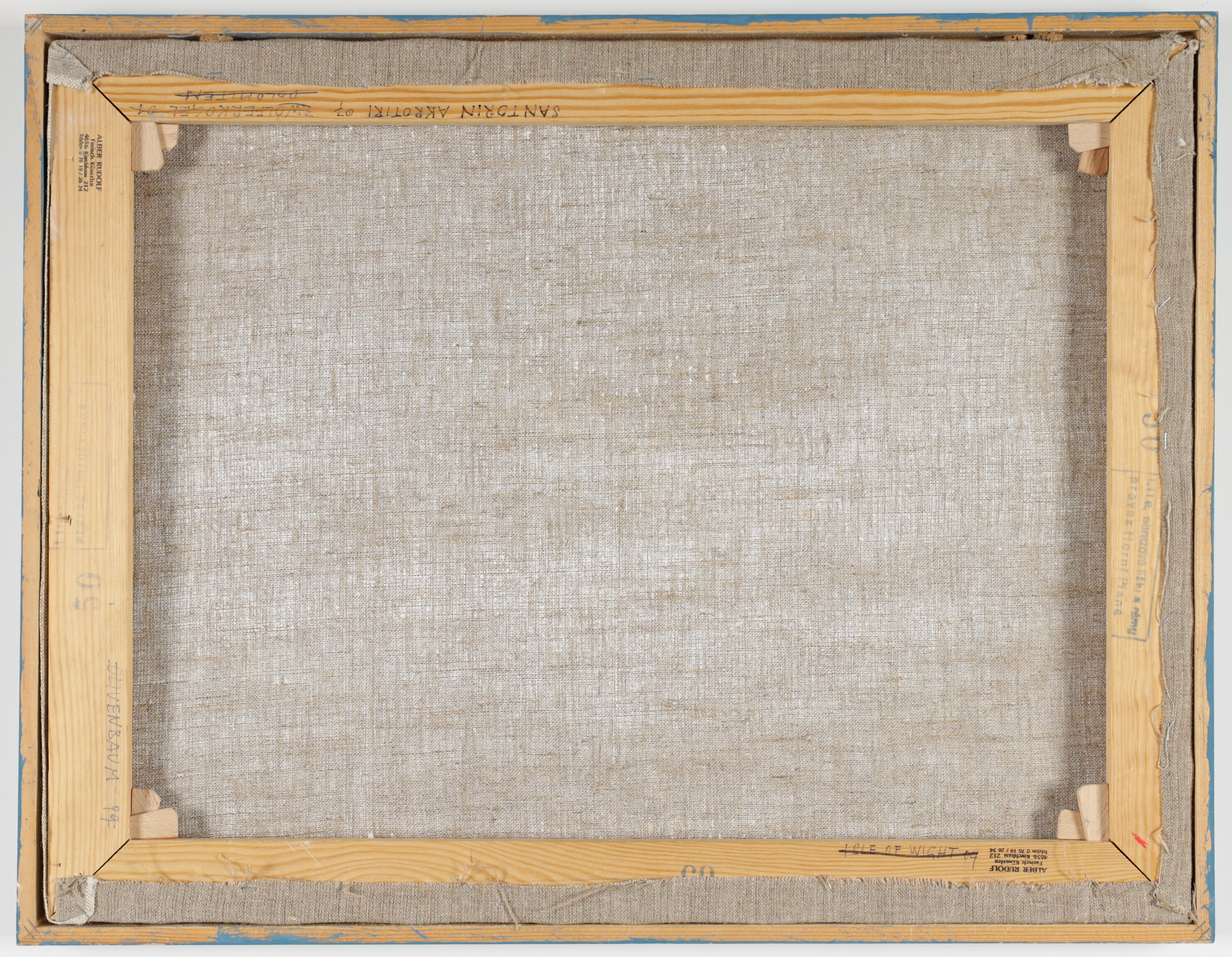 Artwork by Rudolf Alber, Rudolf Alber, Made of Öl auf Leinwand