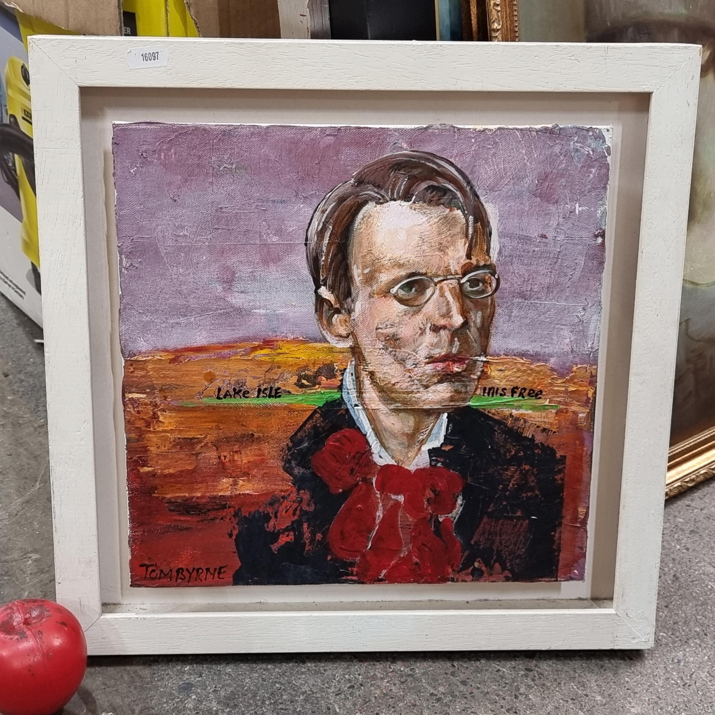 Tom Byrne | Portrait of famous Irish Poet W B Yeats | MutualArt