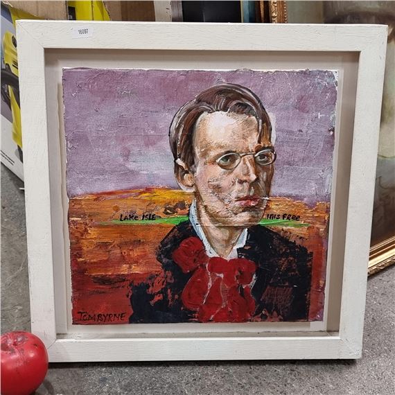 Tom Byrne | Portrait of famous Irish Poet W B Yeats | MutualArt