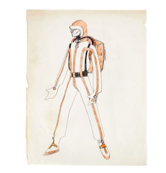 The Kremlin Letter | John Furniss Original Costume Designs (A), , , An assortment of approximately twenty original costume sketches designed by John Furniss for The Kremlin Letter (Twentieth Century Fox, 1970) - John Furniss