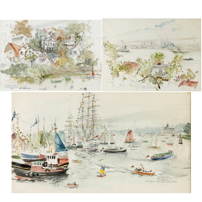 Artwork by Hilde Hudemann, Hudemann, Hilde, Made of ink drawing