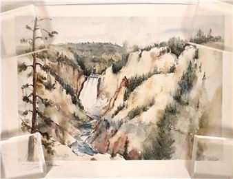 Yellowstone Signed Artist Proof by Manson 1984 - John Manson