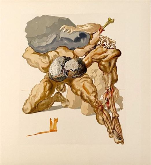 Salvador Dalí | Salvador Dali - The Divine Comedy - Hell 07 - The ...
