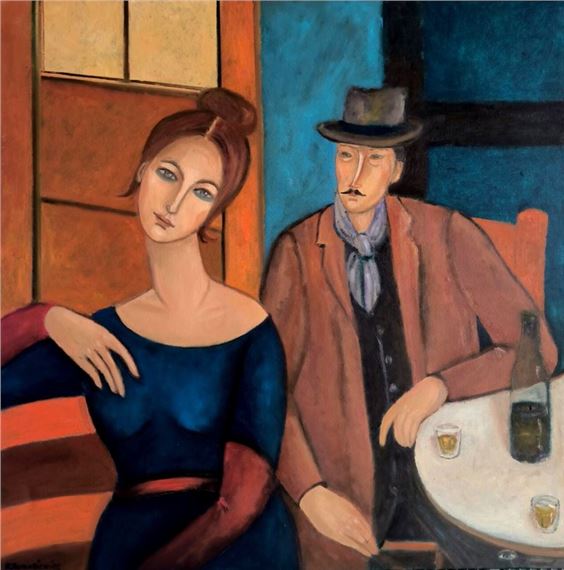 This one with this one from the Dialogue with the Masters series by Krystyna Ruminkiewicz, 2024