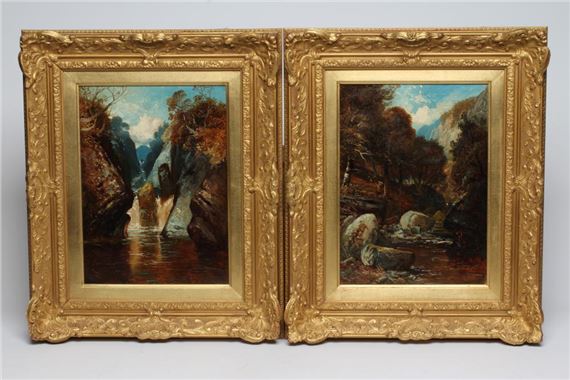 Clarence Roe | Views of River Gorges | MutualArt