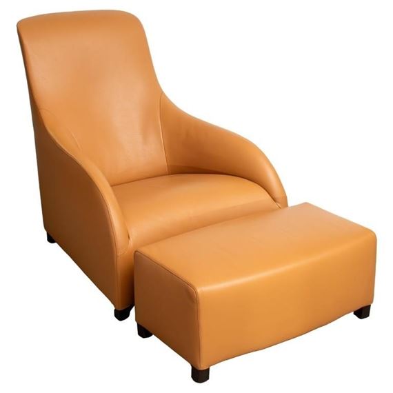 Antonio Citterio | B&B Italia Maxalto Kalos Leather Chair