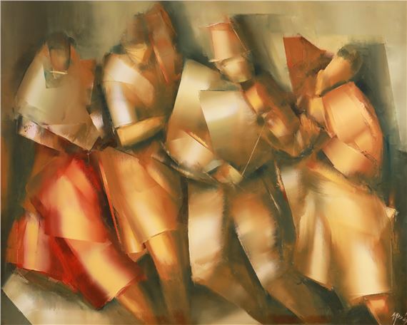 Troubadours by Georgeta Grabovschi