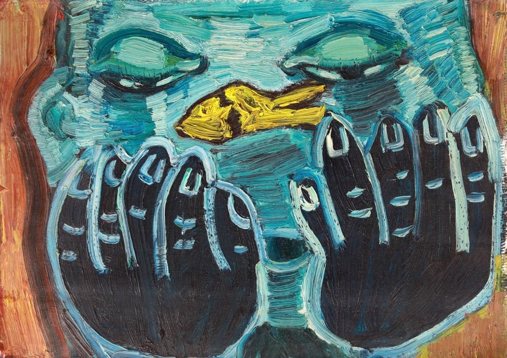 Artwork by Tincuța Marin, Untitled, Made of oil on canvas