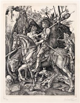 Homage to Durer (The Knight, Death, and the Devil) - Valentin Popa