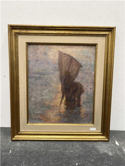 Les pêcheurs by Emile Claus