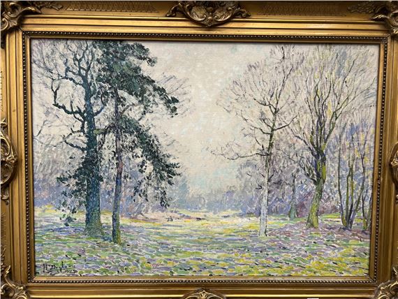 Paysage printanier by Henri Deglume, 1925