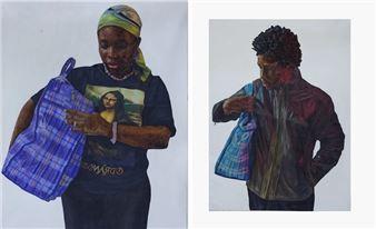 Artist Abdur Rahman Muhammad Reframes the ‘Ghana Must Go’ Bag to Consider Migration