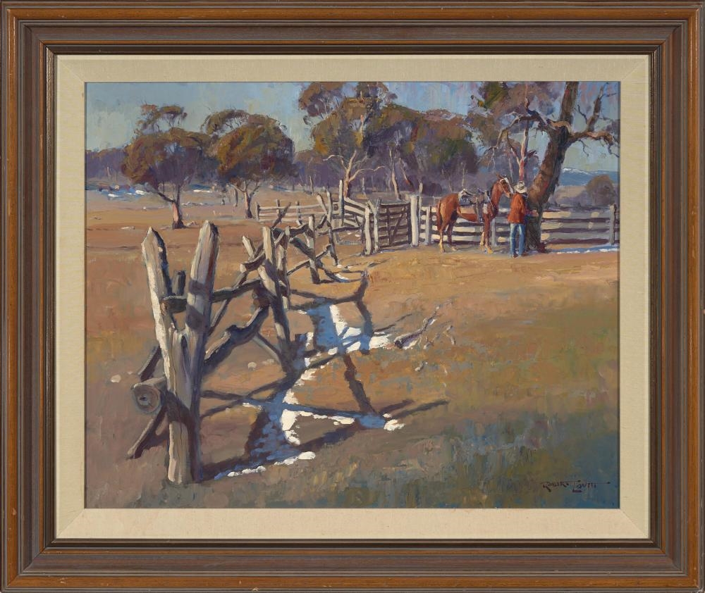 Robert Lovett | The Stockyard | MutualArt