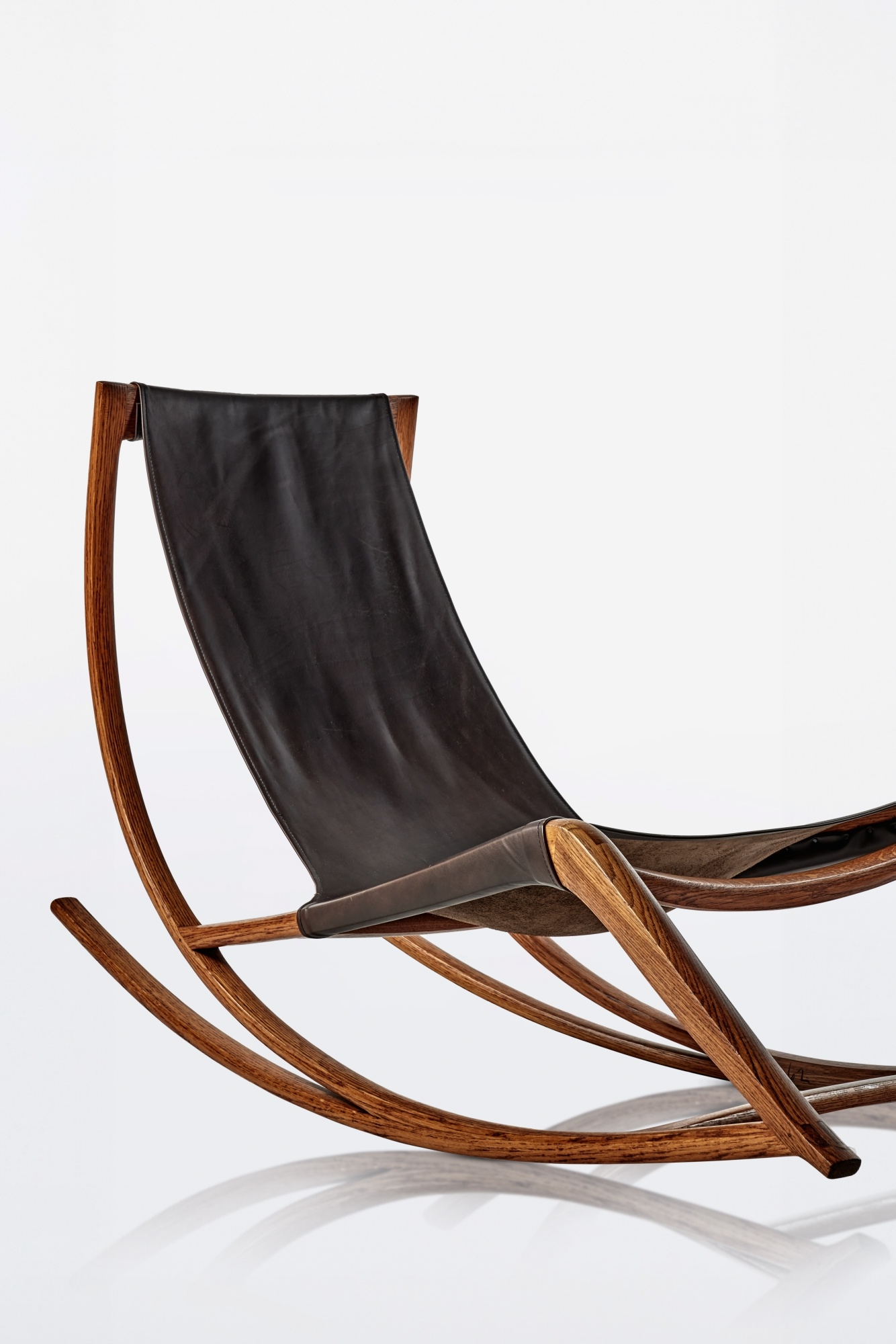 Wendell Castle | Unique Chaise Rocker | MutualArt