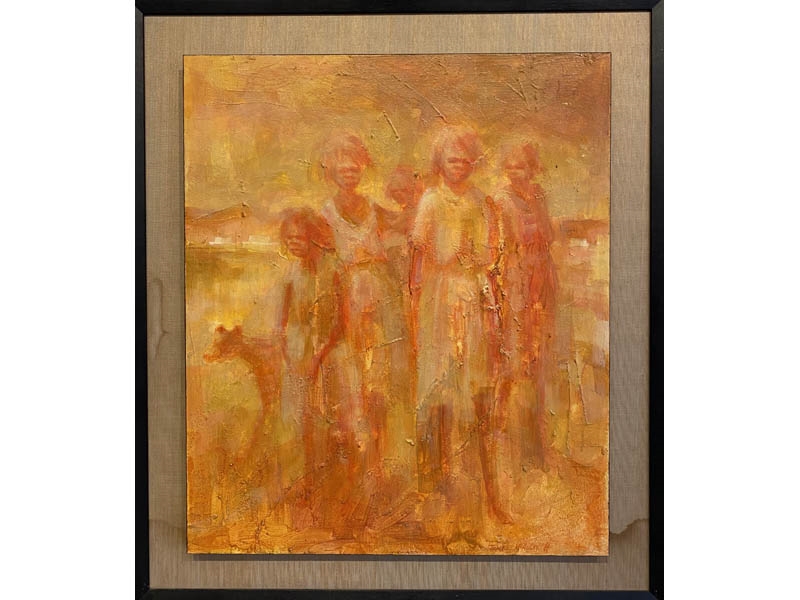 Artwork by Thomas McAulay, Cherbourg Group, Made of Acrylic on board