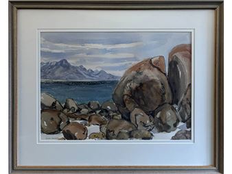 Big Rocks at Low Tide, Flinders Island - Elspeth Vaughan