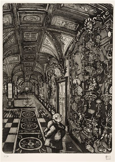 Das ehemalige grüne Gewölbe by Hans Körnig, 1946–1951