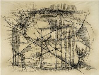 Dar der Dämmerung bringe einige Gräser von hier (nach E. Guillevic - Günther Huniat