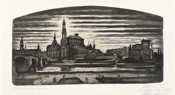 Dresden by Hans Körnig, 1970er