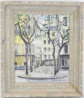 Place Furstemberg in Paris - Georges Slobodzinski