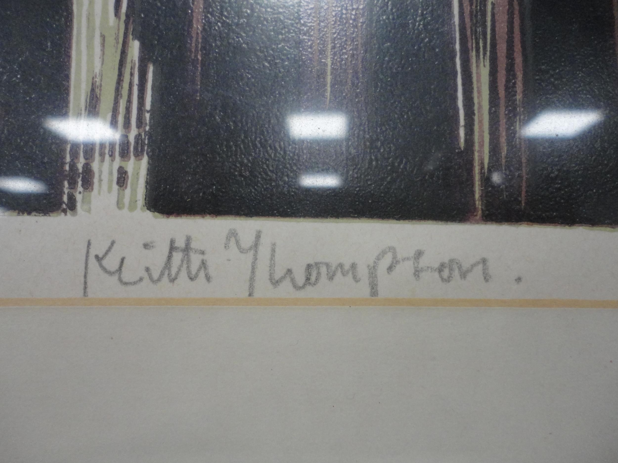 Keith Thompson | Pencil signed artist's proof etching | MutualArt