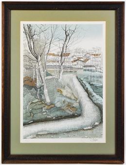 ALBERT ARISTIDE SEGUIN LITHOGRAPH - Albert Aristide Seguin