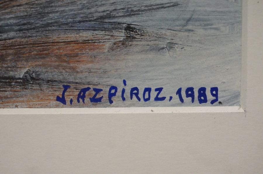 Artwork by Jacqueline Azpiroz, Abstraction, Made of mixed technique