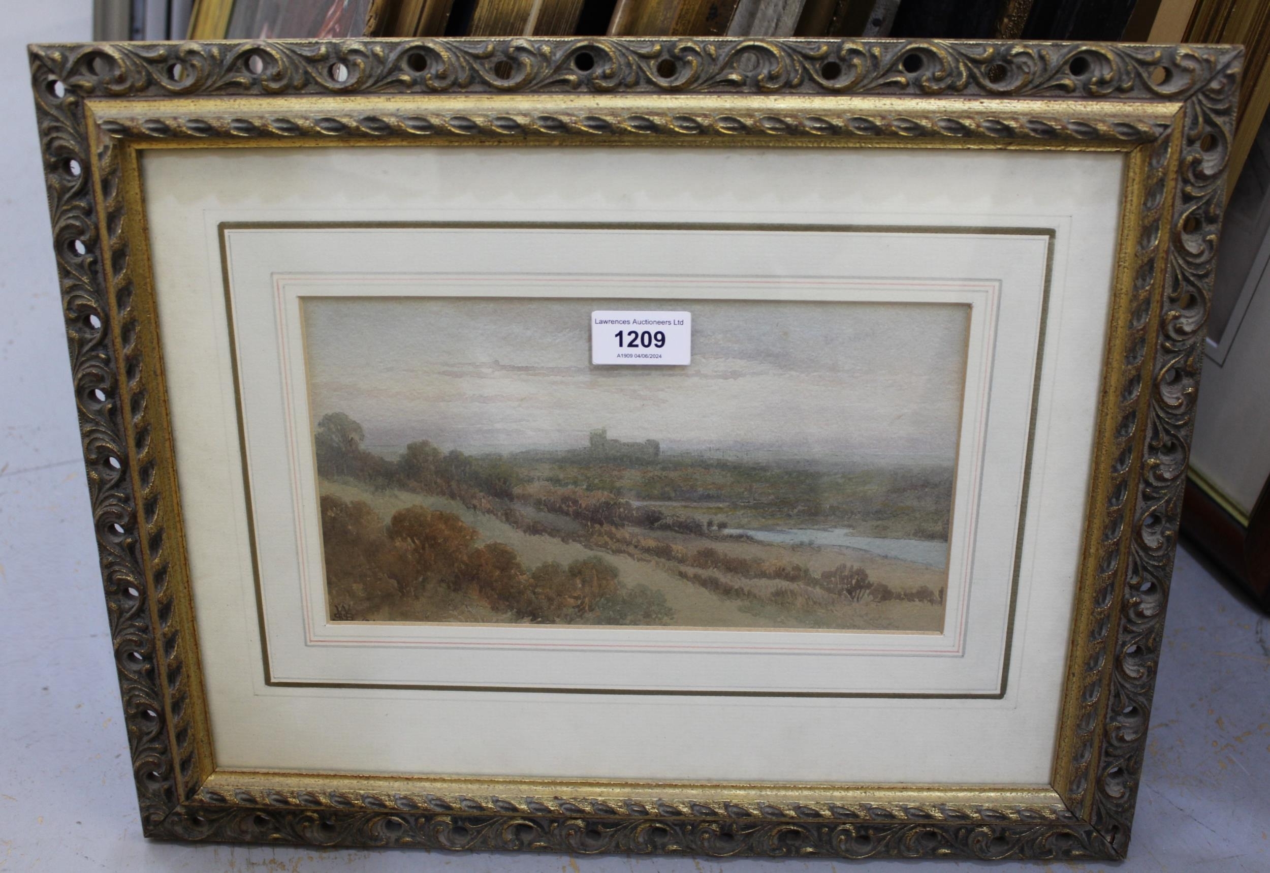 Artwork by Sophy S. Warren, Windsor Castle, Made of watercolour