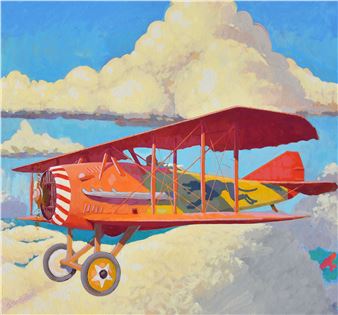 Untitled – Biplane in the Clouds - Jonathan Snowball