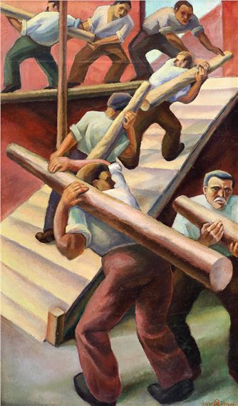 Carol Hübner | Workers (1930) | MutualArt