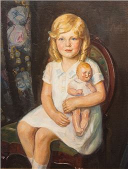 Portrait of Mary Francis Peez, - Roy Gamble