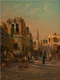 Cairo Street Scene - Kenny Meadows