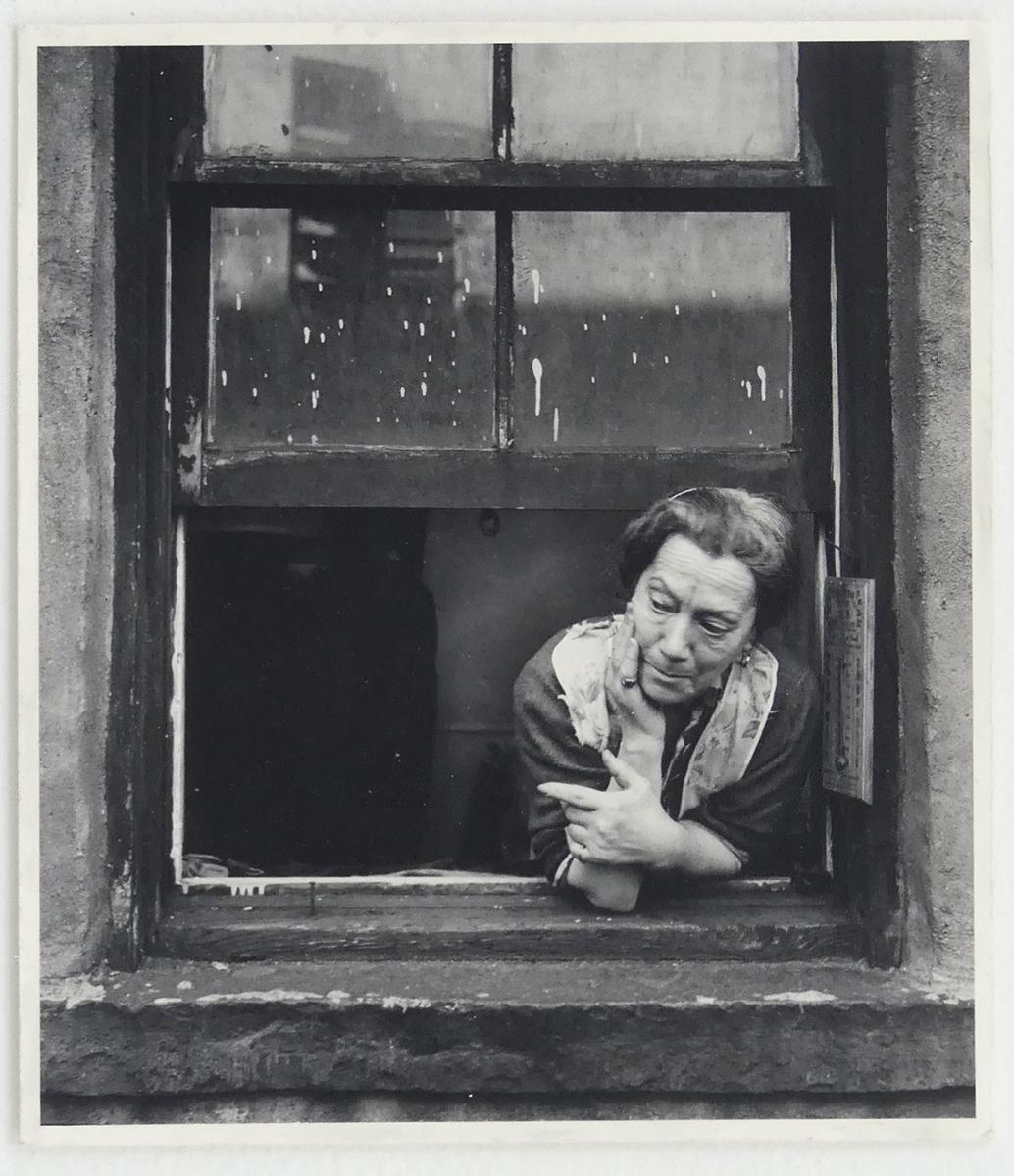 Walter Rosenblum | Disturbed Woman in Window, Pitt St, NYC (1938 ...