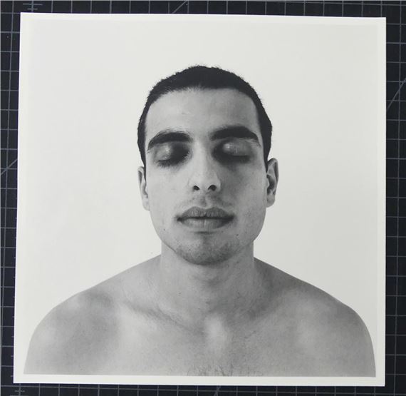 Portrait with Eyes Closed by Igdal Judishan, 2000