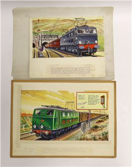 two watercolours - Alan Anderson