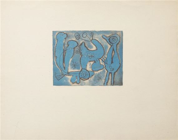 Joan Miró | ANTI PLATON (1962) | MutualArt