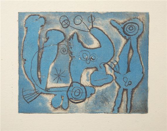 Joan Miró | ANTI PLATON (1962) | MutualArt