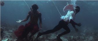 Martha Atienza: Our Islands 11°16’58.4 N 123°45’07.0 E - Times Square Arts