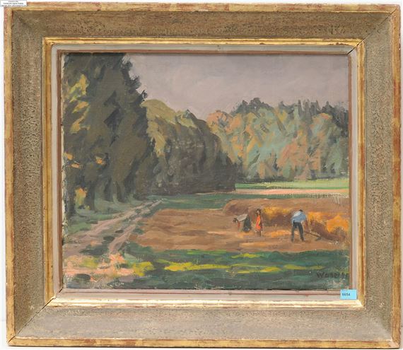 Die Heuernte - Heini Waser