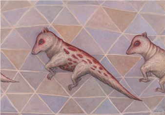 Z cyklu Zwierzęta, których nie widziałam, ale są , 2022 - Iza Starega