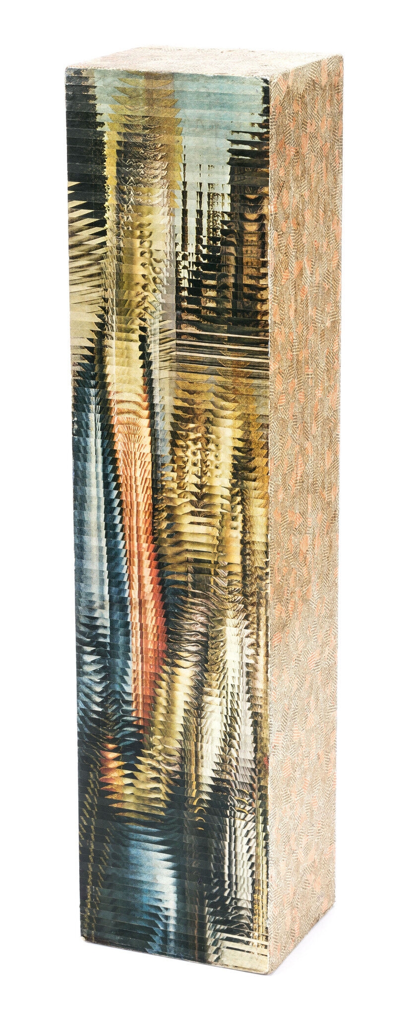 Artwork by Jiří Kolář, Madonna, Made of wood