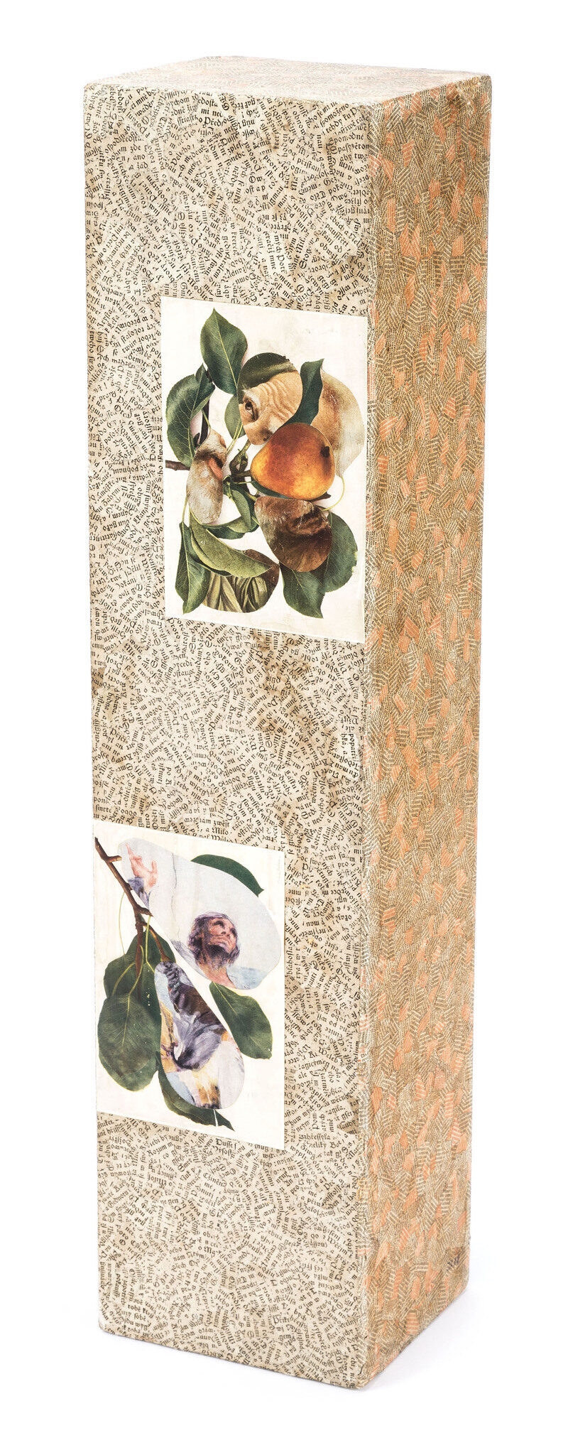 Artwork by Jiří Kolář, Madonna, Made of wood