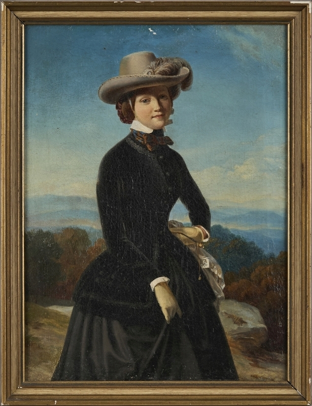 Karl Herrmann | Bildnis der Prinzessin Marie Wilhelmine Friederike ...