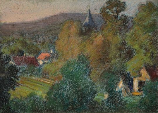 Brochterbeck, Westfalen by Ludwig von Hofmann, 1945