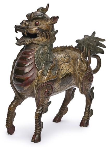 Drache als Räuchergefäß