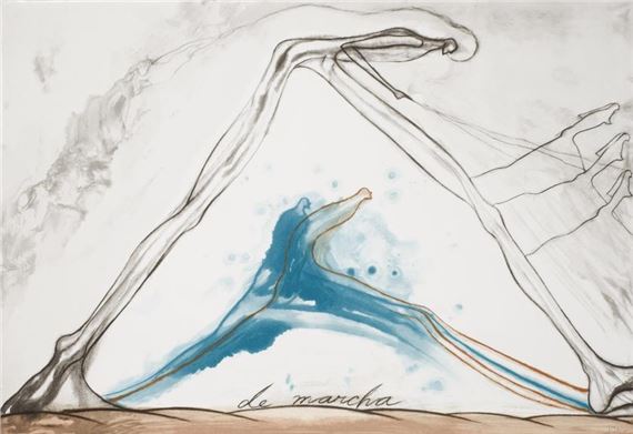 On the Go by José Bedia, 2005