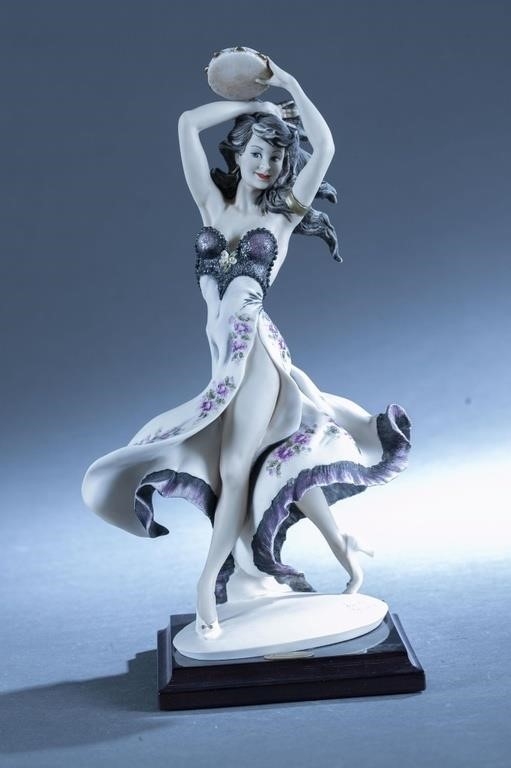 Artwork by Giuseppe Armani, Florence Giuseppe Armani, Dancing woman, 2000, Made of porcelain