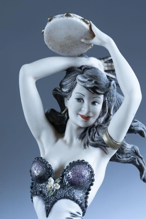 Artwork by Giuseppe Armani, Florence Giuseppe Armani, Dancing woman, 2000, Made of porcelain