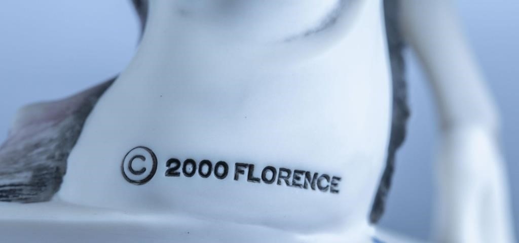 Artwork by Giuseppe Armani, Florence Giuseppe Armani, Dancing woman, 2000, Made of porcelain